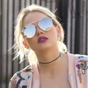 QUAY Mirrored Lens Sunglasses